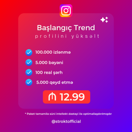 Başlanğıc Trend Paketi